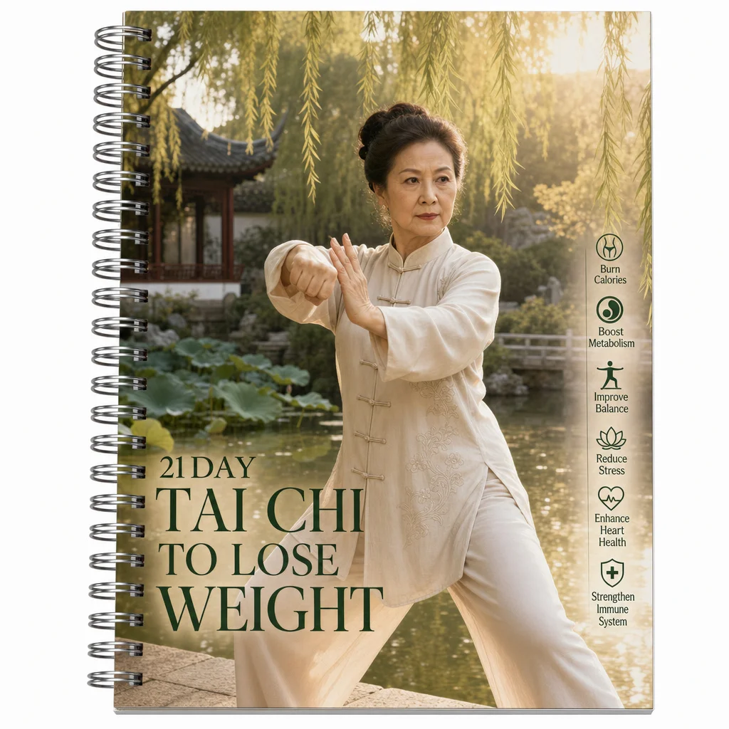 21-day Chinese Classical Garden Loss Tai Chi Guidance Manual, 15-minute Daily Gentle Low-intensity Exercise Tutorial, Oriental Charm Tai Chi Moves Help Burn Calories, Improve Balance, Relieve Stress and Enhance Daily Vitality, Suitable for Asian
21-day Chinese Classical Garden Loss Tai Chi Guidance Manual, 15-minute Daily Gentle Low-intensity Exercise Tutorial, Oriental Charm Tai Chi Moves Help Burn Calories, Improve Balance, Relieve Stress and Enhance Daily Vitality, Suitable for Asian