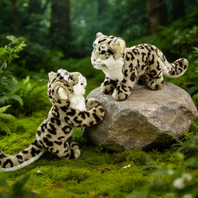 Lifelike Snow Leopard Plush Toy Simulation Wild Animal Doll Soft Flannel Children'S Gift Collection Model
Lifelike Snow Leopard Plush Toy Simulation Wild Animal Doll Soft Flannel Children'S Gift Collection Model