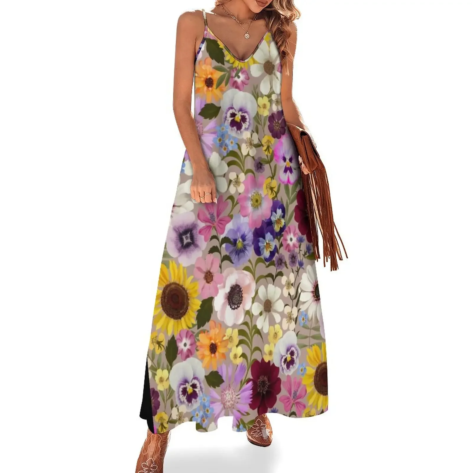 Spring Garden Party floral Sleeveless Dress women's dresses luxury chic and elegant woman dress summer dress women 2025
Spring Garden Party floral Sleeveless Dress women's dresses luxury chic and elegant woman dress summer dress women 2025