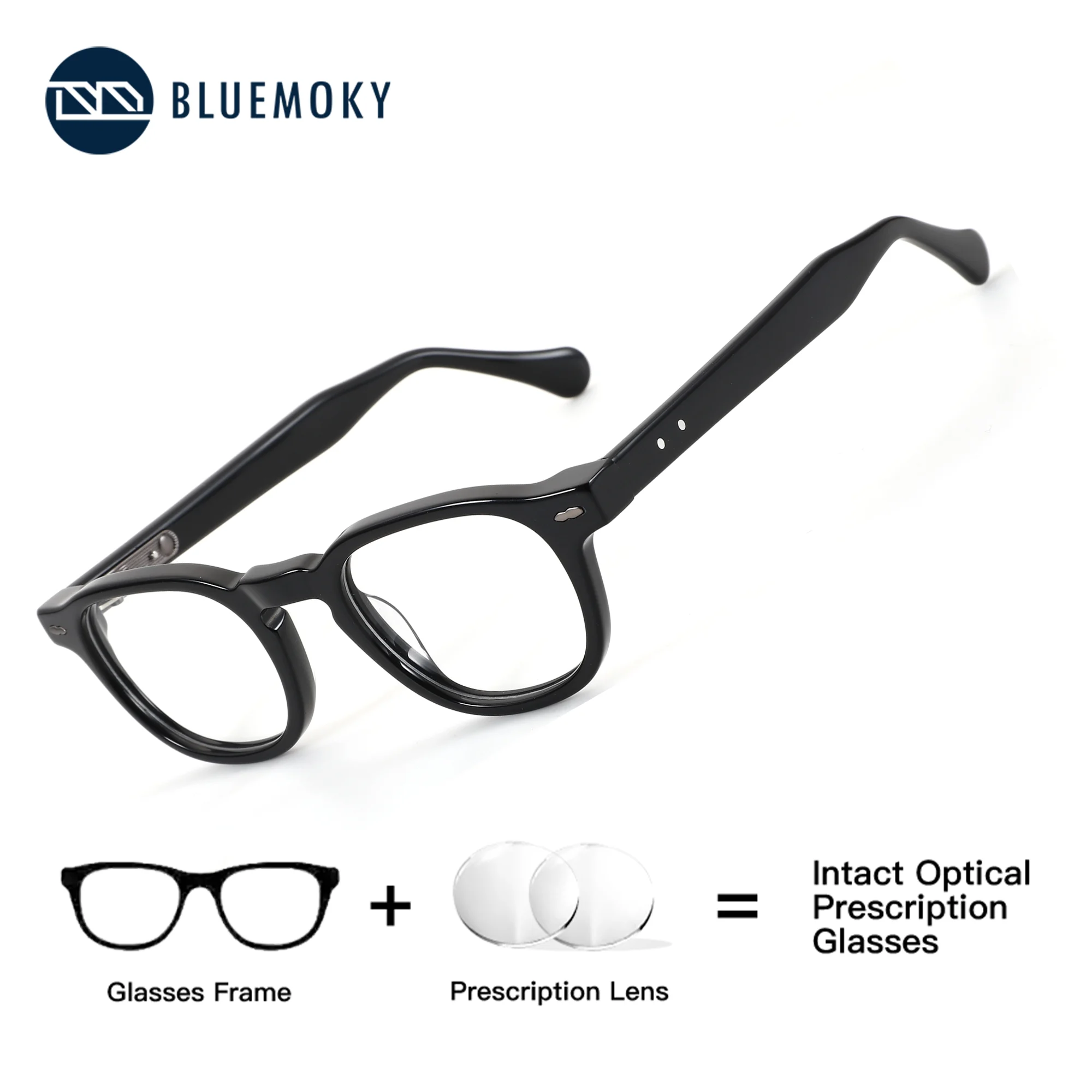 BLUEMOKY Prescription Glasses Custom for Women Square Acetate Photochromic Grey Anti Blue Light Men's Grade Optical Eyeglasses
BLUEMOKY Prescription Glasses Custom for Women Square Acetate Photochromic Grey Anti Blue Light Men's Grade Optical Eyeglasses
