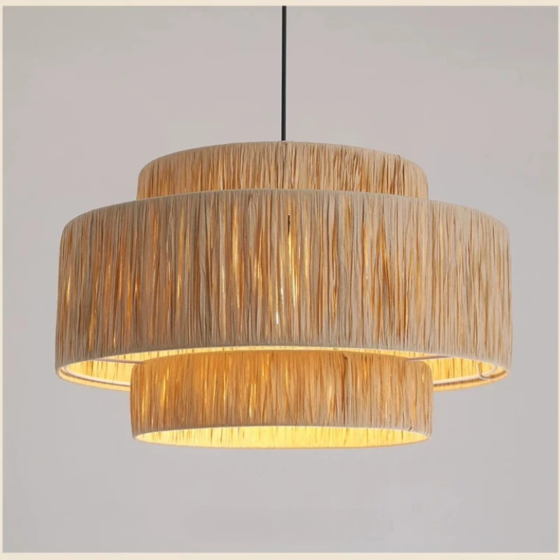 2026 Hand-woven Chandeliers Vintage Straw Art Rattan Lamp Dining Room Bedroom Japanese Style Homestay Pendant Light Living Room
2026 Hand-woven Chandeliers Vintage Straw Art Rattan Lamp Dining Room Bedroom Japanese Style Homestay Pendant Light Living Room