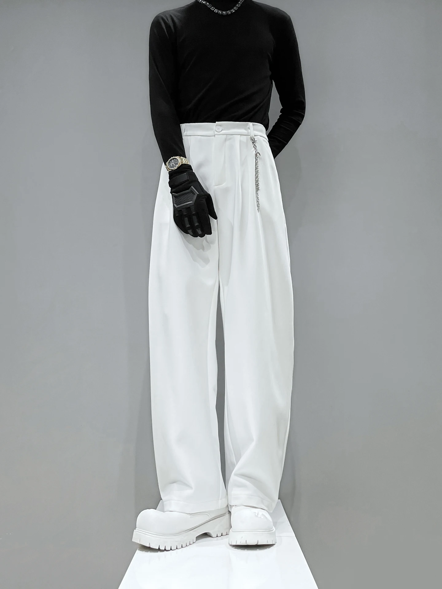 Original Simple High-End Wide Leg Men's Pants Drapey Straight Cut Casual Long Trousers Youth Faion Autumn Cool Sle Pure C...
Original Simple High-End Wide Leg Men's Pants Drapey Straight Cut Casual Long Trousers Youth Faion Autumn Cool Sle Pure C...