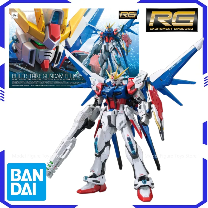 Bandai Original 1/144 RG-Strike Gundam Original model kit assembly model anime action character assembly model toy boy gift
Bandai Original 1/144 RG-Strike Gundam Original model kit assembly model anime action character assembly model toy boy gift