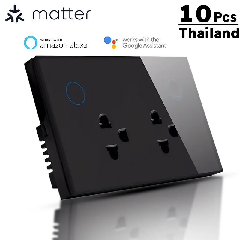 Розетка Matter Smart Таиланд, 10 шт., розетка USB TYPE-C, сенсорная розетка, вьетнамская настенная розетка, поддержка Alexa Google Home Smart Life 
Розетка Matter Smart Таиланд, 10 шт., розетка USB TYPE-C, сенсорная розетка, вьетнамская настенная розетка, поддержка Alexa Google Home Smart Life