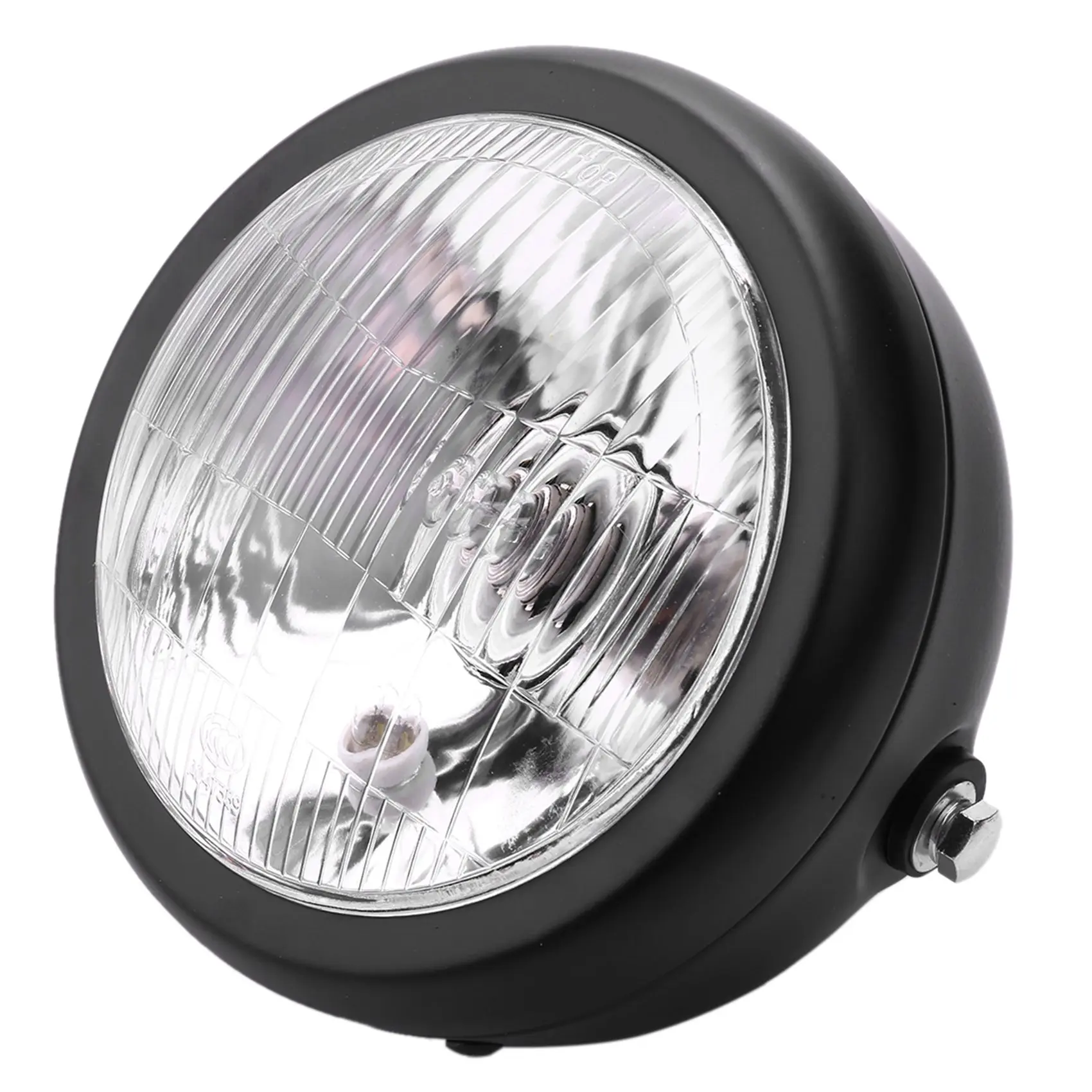 New Motorcycle Black Metal Retro E4 Halogen Front Headlight for Honda Cg125 Gn125 Harley Cafe Racer Bobber Custom Black+Silver
New Motorcycle Black Metal Retro E4 Halogen Front Headlight for Honda Cg125 Gn125 Harley Cafe Racer Bobber Custom Black+Silver