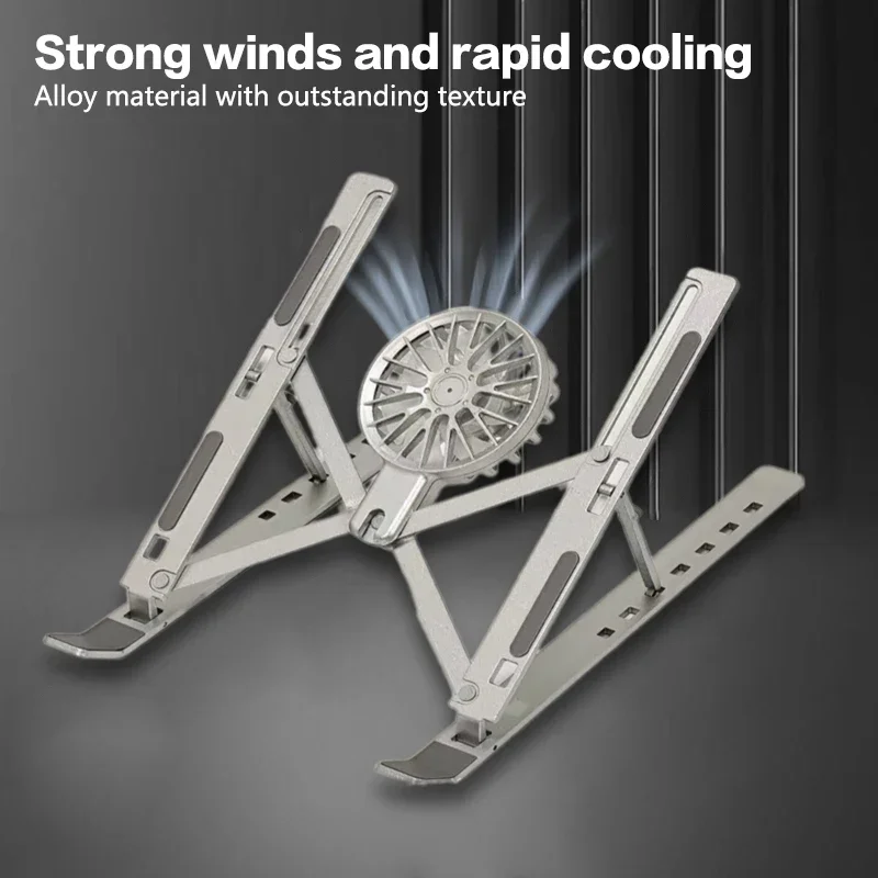 Foldable Laptop Cooler Stand with Fan, Portable Cooling Pad for 16-18 Inch Devices
Foldable Laptop Cooler Stand with Fan, Portable Cooling Pad for 16-18 Inch Devices