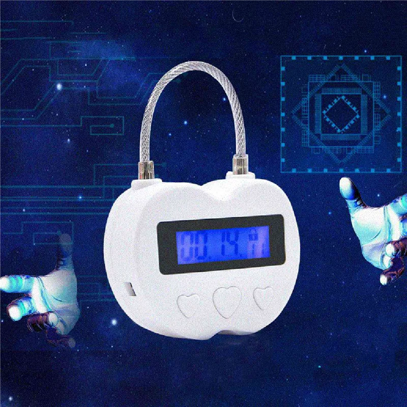 【Получшие предложения】4X Smart Time Lock ЖК-дисплей Замок времени Многофункциональный электронный таймер, USB перезаряжаемый временный замок с таймером
【Получшие предложения】4X Smart Time Lock ЖК-дисплей Замок времени Многофункциональный электронный таймер, USB перезаряжаемый временный замок с таймером