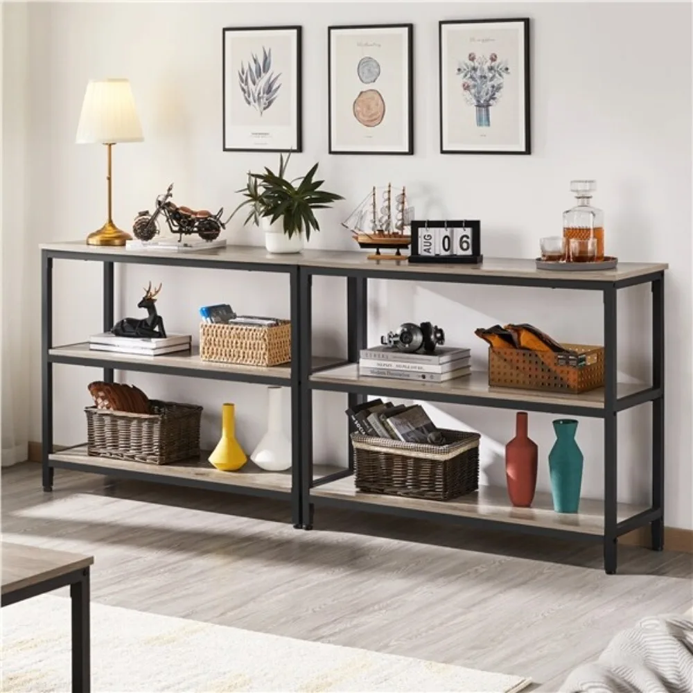 3 Tiers Console Table for Entryway with Storage Entryway Table for Living Room
3 Tiers Console Table for Entryway with Storage Entryway Table for Living Room
