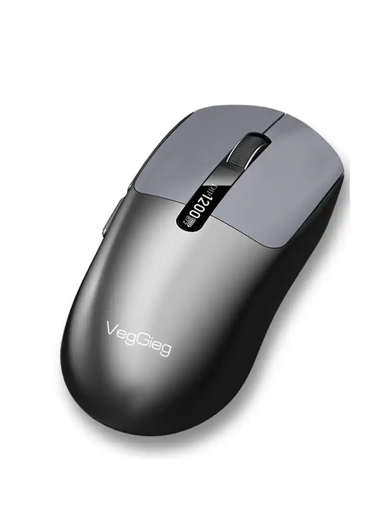 VegGieg Wireless Bluetooth Mouse 5.3 Ergonomic Silent Rechargeable Dual Mode Office Mouse with Adjustable DPI up to 3200 Digital
VegGieg Wireless Bluetooth Mouse 5.3 Ergonomic Silent Rechargeable Dual Mode Office Mouse with Adjustable DPI up to 3200 Digital