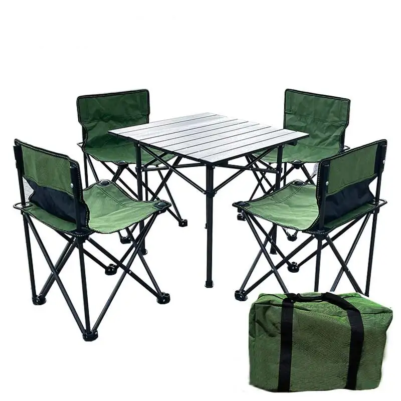 Modern Design 4-Chair Folding Camping Table Set For Outdoor Events Gym Exterior Workshop Bathroom Warehouse Dining Small Table
Modern Design 4-Chair Folding Camping Table Set For Outdoor Events Gym Exterior Workshop Bathroom Warehouse Dining Small Table