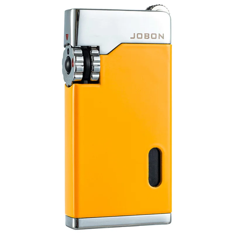 Jobon 999 Dual Jet Windproof lighter Wholesale Personalized Lighter with Transparent Gas Window for Cigars
Jobon 999 Dual Jet Windproof lighter Wholesale Personalized Lighter with Transparent Gas Window for Cigars