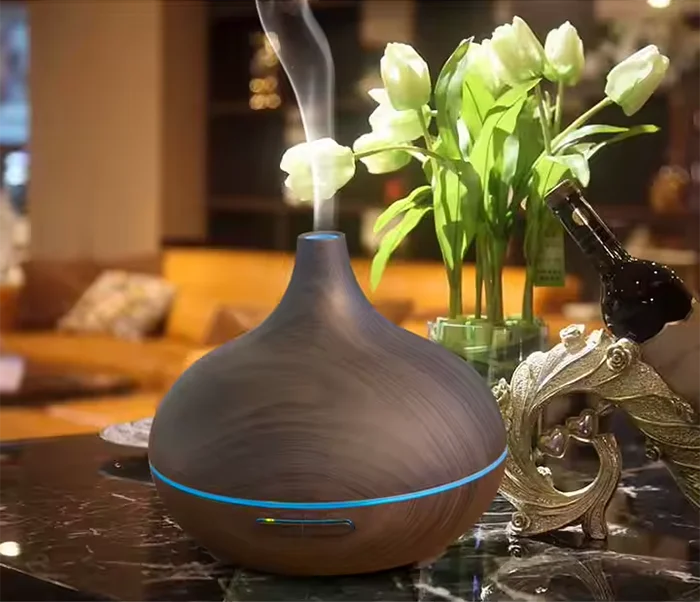 Aromatherapy Essential Oil Air Purifier Ultrasonic Diffusers Electric Wood Grain Humidifier Aroma Diffuser
Aromatherapy Essential Oil Air Purifier Ultrasonic Diffusers Electric Wood Grain Humidifier Aroma Diffuser