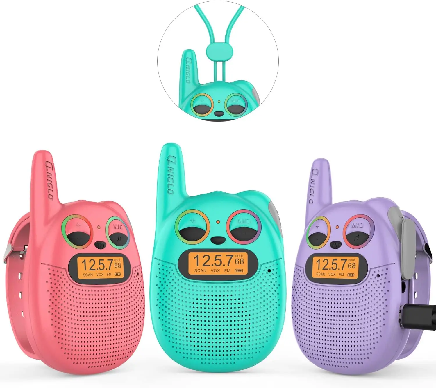 Rechargeable 2-Way Radios with 3-Mile Range, Perfect for Outdoor Camping and Hiking Adventures, 3-Pack
Rechargeable 2-Way Radios with 3-Mile Range, Perfect for Outdoor Camping and Hiking Adventures, 3-Pack