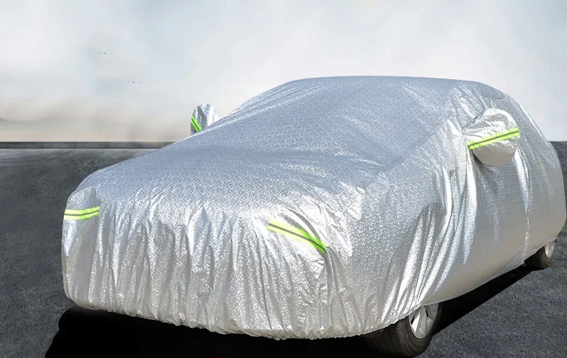 Thick Car Cover 3 Layer Aluminum Foil Waterproof Sun Rain Hail Resistant Auto Cover for kia ceed hyundai i30 kia rio auto covers
Thick Car Cover 3 Layer Aluminum Foil Waterproof Sun Rain Hail Resistant Auto Cover for kia ceed hyundai i30 kia rio auto covers