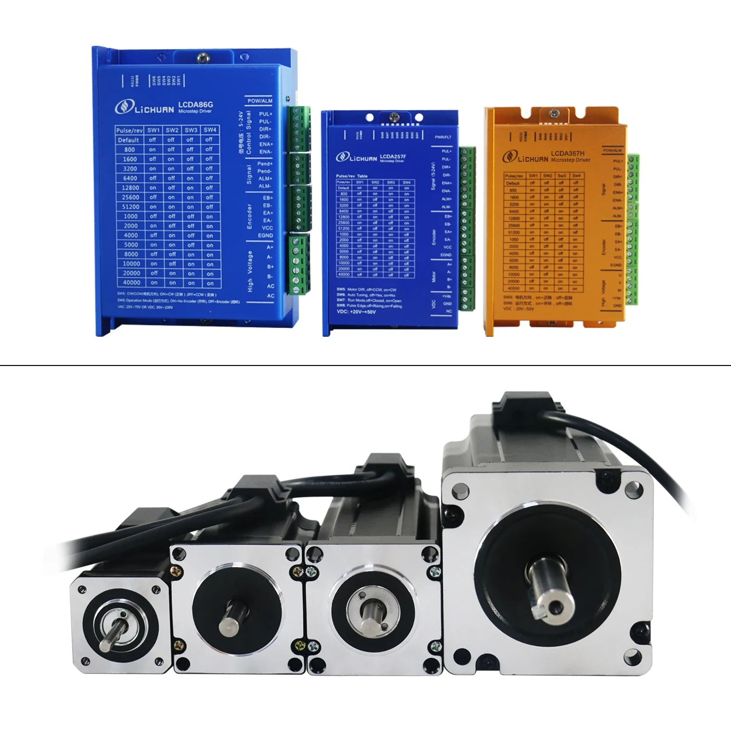 2026 Lichuan 2Phase Nema24 2.8Nm/4.5Nm/4.8Nm/5.5Nm Closed Loop Stepper Motor Driver Without Brake 1000PPR Encoder
2026 Lichuan 2Phase Nema24 2.8Nm/4.5Nm/4.8Nm/5.5Nm Closed Loop Stepper Motor Driver Without Brake 1000PPR Encoder