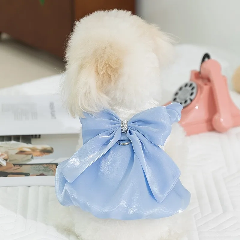 Bichon Teddy Bow Skirt New Spring Summer Dog Clothes Small Dog Thin Princess Skirt Pet Clothes Puppy Vests
Bichon Teddy Bow Skirt New Spring Summer Dog Clothes Small Dog Thin Princess Skirt Pet Clothes Puppy Vests