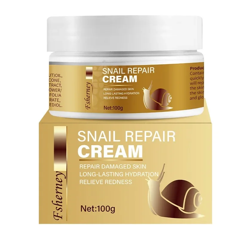 Snail Repair Cream 100ml for Damaged Skin Long-lasting Hydration Redness Relief Moisturizing Care
Snail Repair Cream 100ml for Damaged Skin Long-lasting Hydration Redness Relief Moisturizing Care