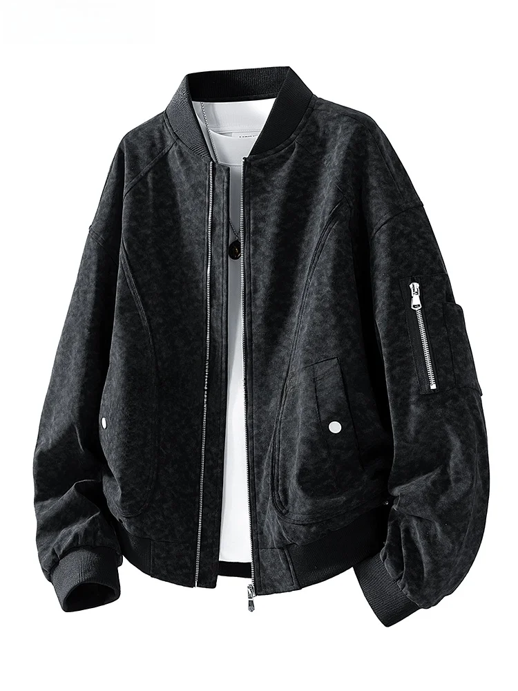 Loose Fit Baseball Jaet for Men Casual Sli American Motorcycle Clothes Spring Autumn New Trend Brand Faion Ci Wear
Loose Fit Baseball Jaet for Men Casual Sli American Motorcycle Clothes Spring Autumn New Trend Brand Faion Ci Wear