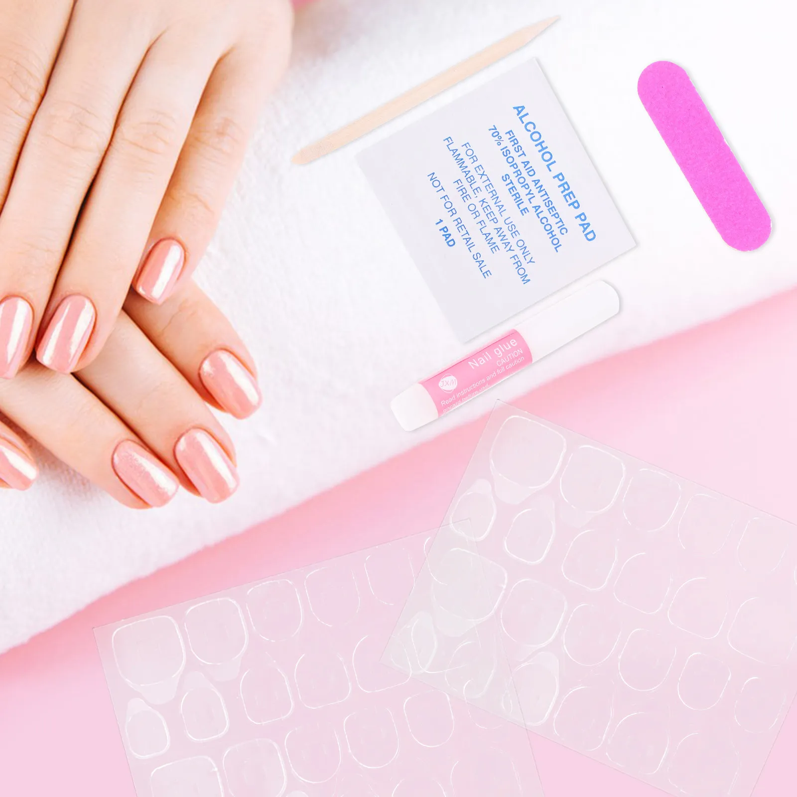 10Sets Fake Nail Wearing Tools Premium Nail Art Kit with File Rods for Convenient At Home Manicure and Salon Styling
10Sets Fake Nail Wearing Tools Premium Nail Art Kit with File Rods for Convenient At Home Manicure and Salon Styling