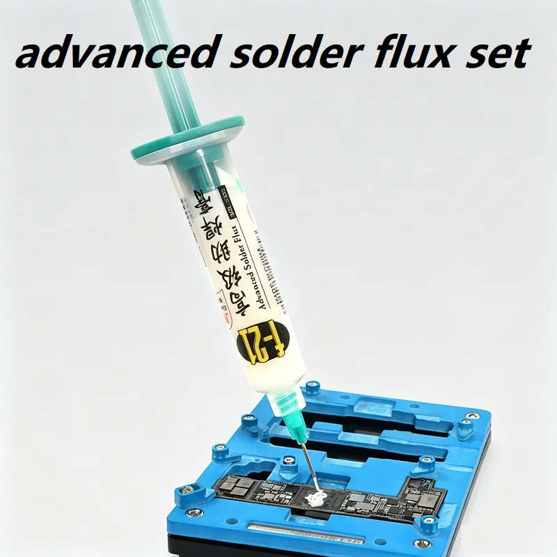 RELIFE F-21 10CC Lead-Free Halogen-Free Emulsified Solder Flux Paste Syringe Type for BGA PCB Precision Rework
RELIFE F-21 10CC Lead-Free Halogen-Free Emulsified Solder Flux Paste Syringe Type for BGA PCB Precision Rework