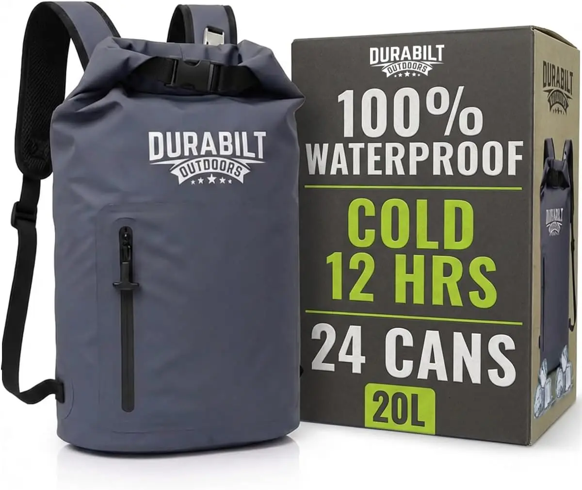 Insulated Backpack Cooler Waterproof 24 Cans Leak Proof Heavy Duty Soft Sided Dry Bag for Hiking Beach Camping Fishing Kayaking
Insulated Backpack Cooler Waterproof 24 Cans Leak Proof Heavy Duty Soft Sided Dry Bag for Hiking Beach Camping Fishing Kayaking