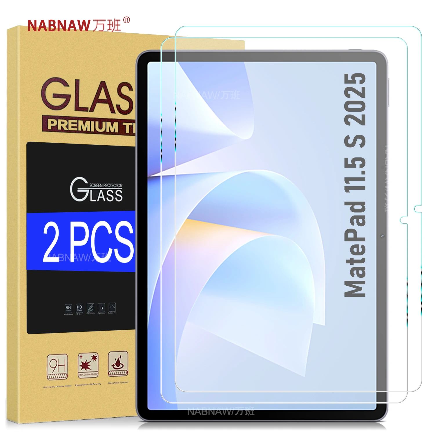 2 Pieces Full HD Tempered Glass Film Screen Protector For Huawei MatePad 11.5 S 2025 Anti-Scratch Bubble-Free Screen Cover
2 Pieces Full HD Tempered Glass Film Screen Protector For Huawei MatePad 11.5 S 2025 Anti-Scratch Bubble-Free Screen Cover