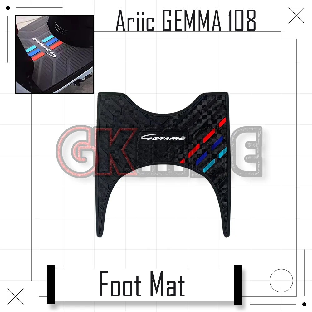 New For Ariic GEMMA 108 108 Gemma Motorcycle Modified Silk Loop Foot Pads Rubber Foot Pads Anti-slip And Waterproof Mat
New For Ariic GEMMA 108 108 Gemma Motorcycle Modified Silk Loop Foot Pads Rubber Foot Pads Anti-slip And Waterproof Mat