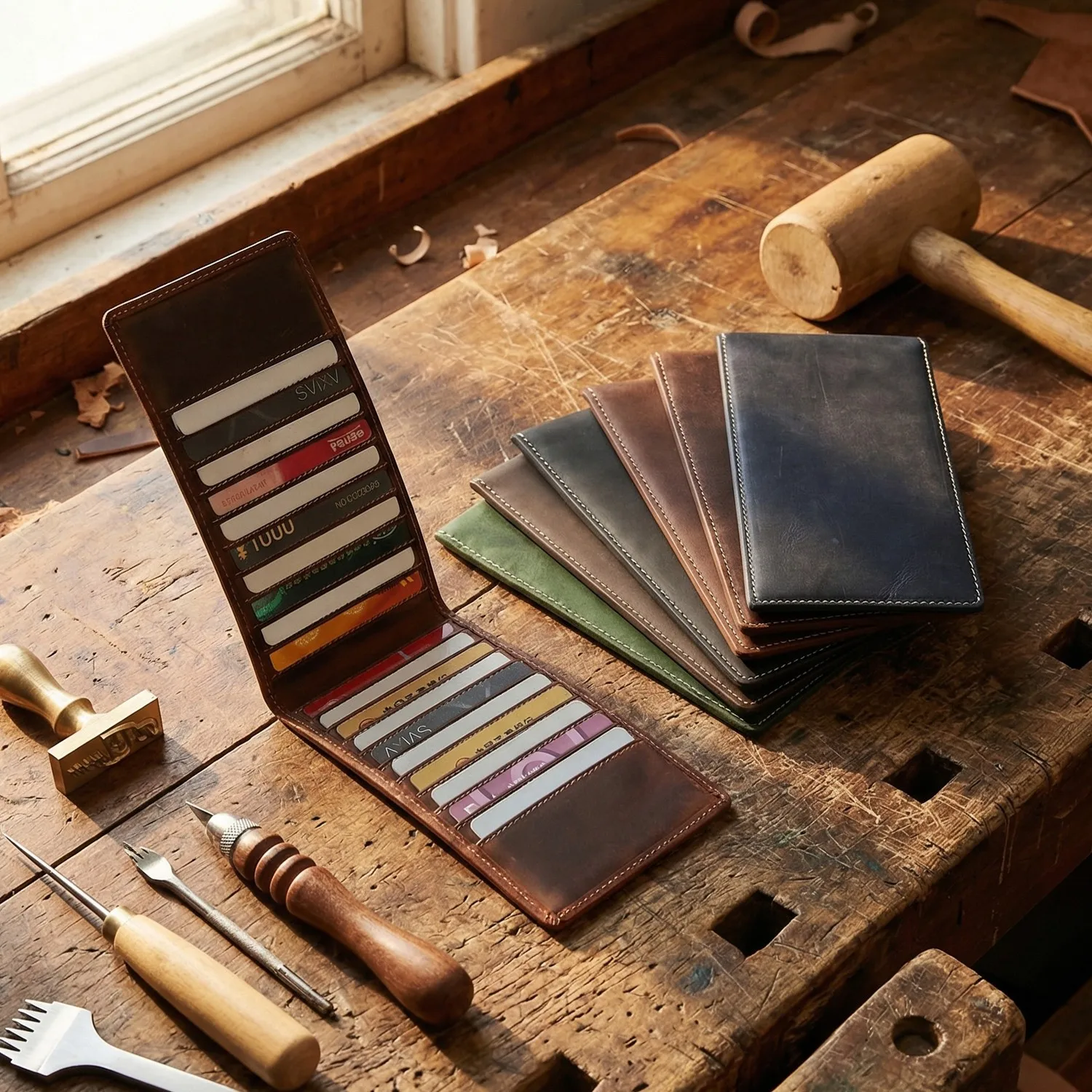 Vintage Top Layer Leather Multi-Card Holder Long Genuine Leather Credit Card Case Ultra Thin Unisex Bank Card Wallet for Daily
Vintage Top Layer Leather Multi-Card Holder Long Genuine Leather Credit Card Case Ultra Thin Unisex Bank Card Wallet for Daily