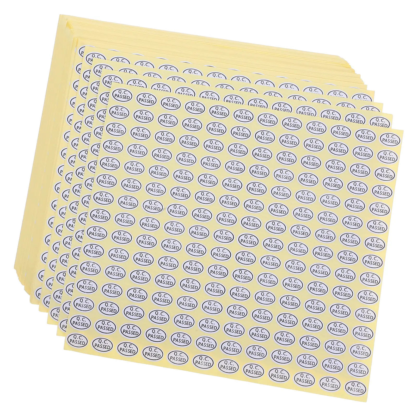 6Bags Qc Passed Oval Self-Adhesive Labels Stickers for Boxes Bottles Auto Windows Plastic Metal Smooth Surfaces Warehouse
6Bags Qc Passed Oval Self-Adhesive Labels Stickers for Boxes Bottles Auto Windows Plastic Metal Smooth Surfaces Warehouse