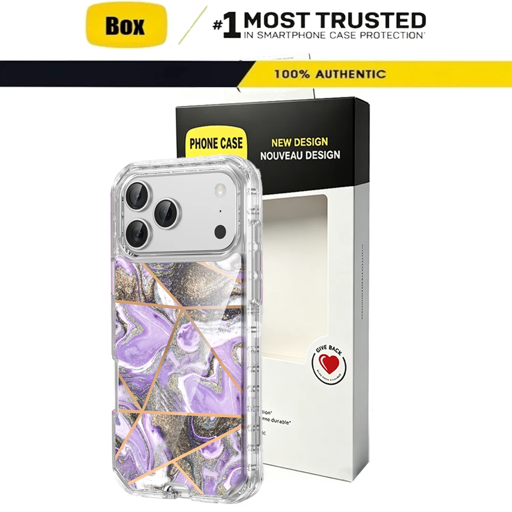 Luxury Military Grade Plating Marble Symmetry Case For IPhone 17 ProMax 16 15 14 Plus 13 12 Rugged Drop-proof Back OTT-BOX Cover
Luxury Military Grade Plating Marble Symmetry Case For IPhone 17 ProMax 16 15 14 Plus 13 12 Rugged Drop-proof Back OTT-BOX Cover