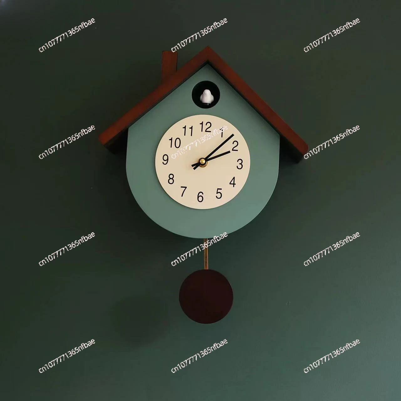 Vintage Mid-Century Wall Clock, Solid Wood Cuckoo Clock with Bird Sound, Creative Pendulum Timepiece for Living Room
Vintage Mid-Century Wall Clock, Solid Wood Cuckoo Clock with Bird Sound, Creative Pendulum Timepiece for Living Room