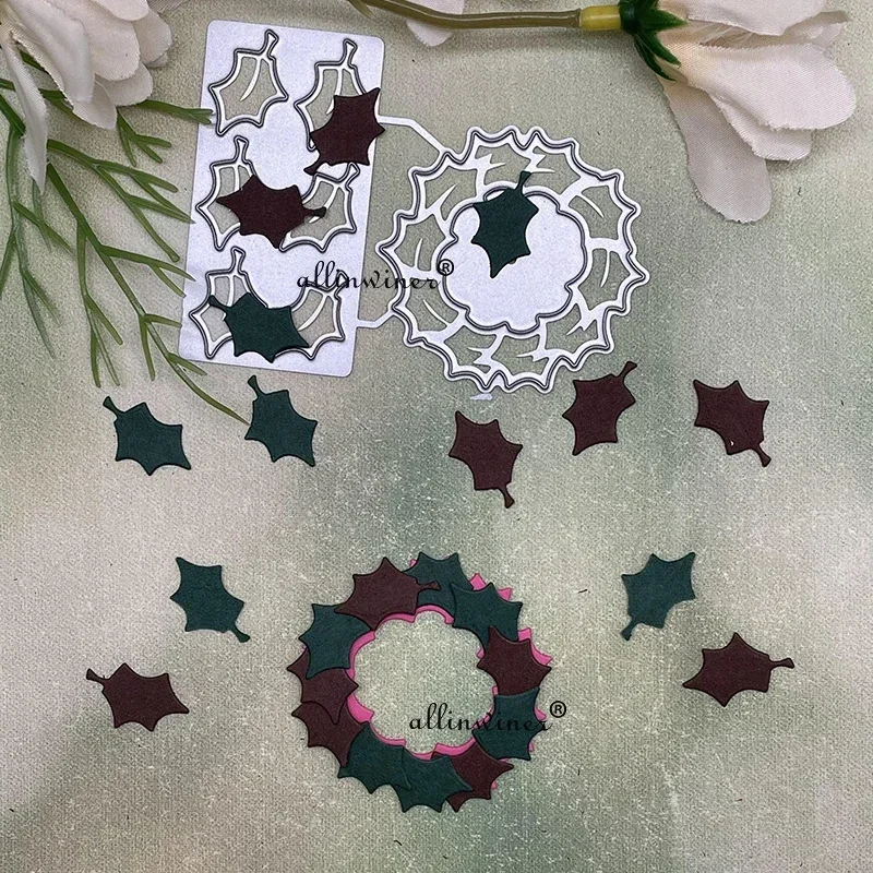 New Leaf ring decoration DIY Craft Metal Cutting Die Scrapbook Embossed Paper Card Album Craft Template Stencil Dies
New Leaf ring decoration DIY Craft Metal Cutting Die Scrapbook Embossed Paper Card Album Craft Template Stencil Dies