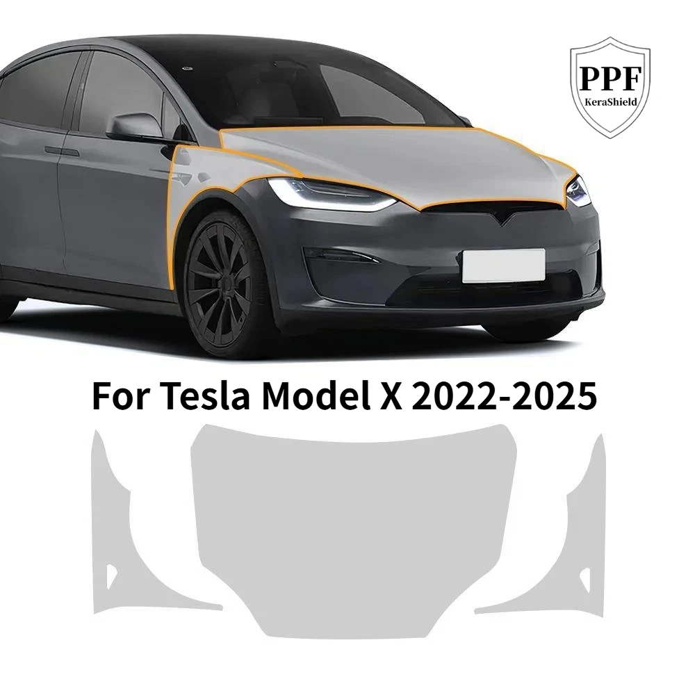 Pre-cut PPF For Tesla Model X 2022-2025 TPU Car Paint Protection Film Anti-Scratch Clear Bra Invisible Repairable Self-adhesive
Pre-cut PPF For Tesla Model X 2022-2025 TPU Car Paint Protection Film Anti-Scratch Clear Bra Invisible Repairable Self-adhesive