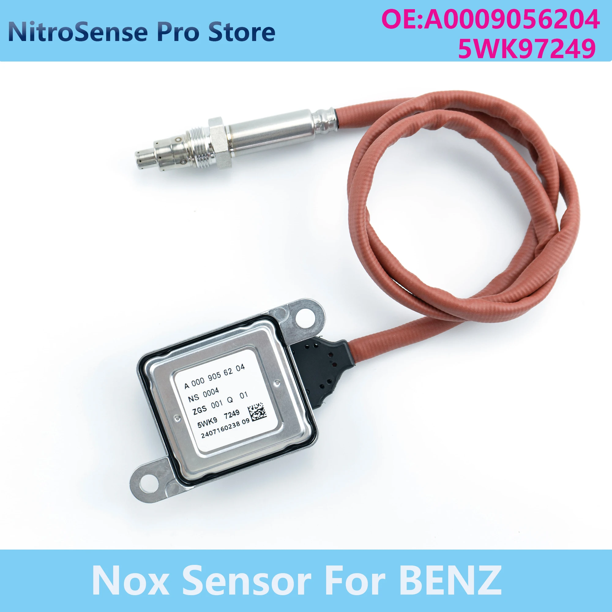 5WK97249 A0009056204 Original NEW NOx Sensor For Mercedes-Benz W166 W172 W205 W221 W212 C300 ML350 0009056204 A0009052310
5WK97249 A0009056204 Original NEW NOx Sensor For Mercedes-Benz W166 W172 W205 W221 W212 C300 ML350 0009056204 A0009052310