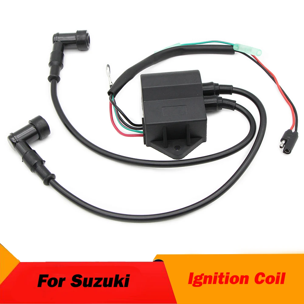 Ignition Coil Assy For Suzuki 9.9hp DT9.9 S/L; KS/L/XL 15hp DT15 S/L; KS/L/UL DT15 S/L; KS/L 32900-93903 32900-96310 32900-96320
Ignition Coil Assy For Suzuki 9.9hp DT9.9 S/L; KS/L/XL 15hp DT15 S/L; KS/L/UL DT15 S/L; KS/L 32900-93903 32900-96310 32900-96320