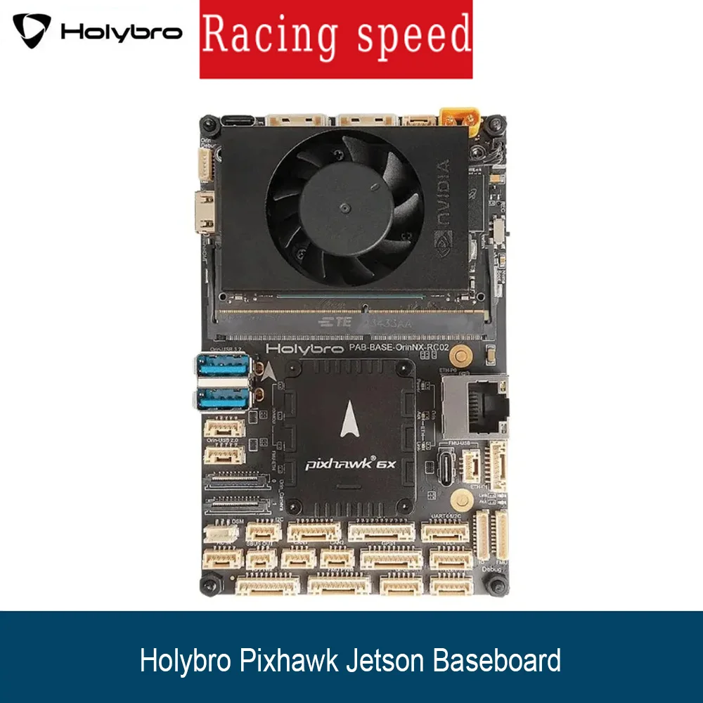 Holybro PixhawkJetson Baseboard Integrates Pixhawk Flight Controller with Nvidia Jetson in Single Board for AIUAV Robotics China
Holybro PixhawkJetson Baseboard Integrates Pixhawk Flight Controller with Nvidia Jetson in Single Board for AIUAV Robotics China