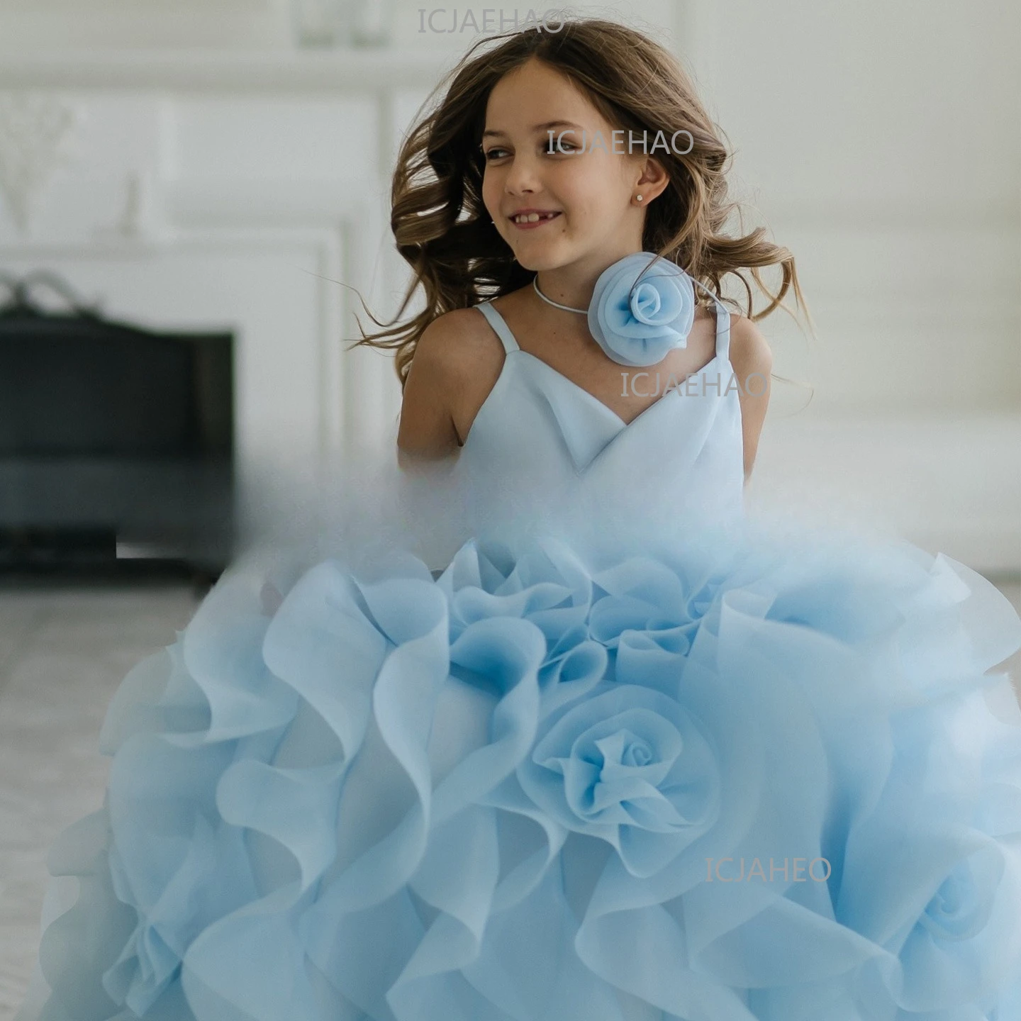 Children's Dress 2026 New Blue Tulle Cake Skirt Model Princess Dress Birthday Party DressCatwalk Girls European American
Children's Dress 2026 New Blue Tulle Cake Skirt Model Princess Dress Birthday Party DressCatwalk Girls European American