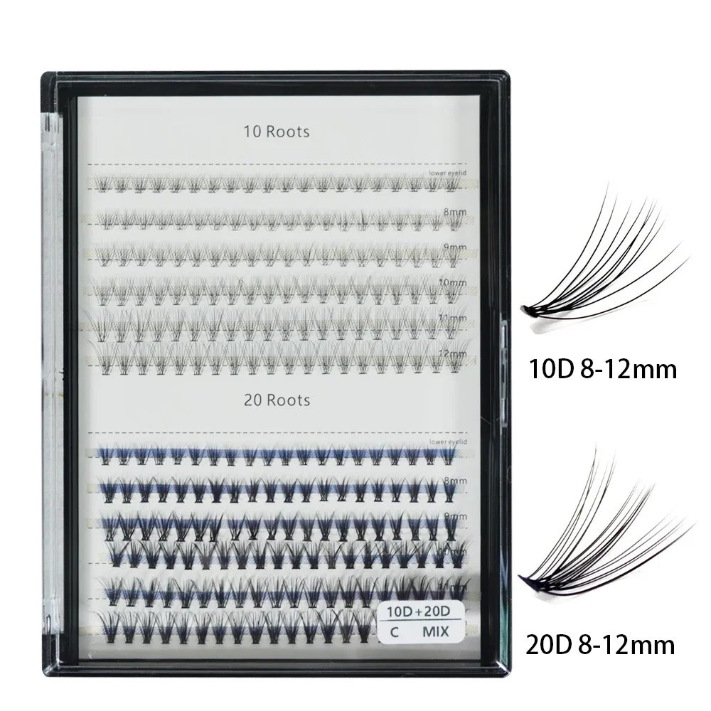 Heat Bonded Cluster Lashe 3D 5D 10D 20D Volume lashes C D Curl Premade Fans Individual Eyelash Extension Fake False Eyelashes
Heat Bonded Cluster Lashe 3D 5D 10D 20D Volume lashes C D Curl Premade Fans Individual Eyelash Extension Fake False Eyelashes