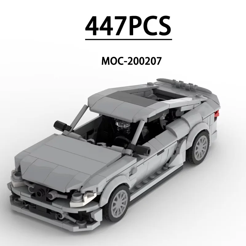 Строительные блоки MOC- 200207 Классический спортивный автомобиль W218, автомобильные украшения, 447 шт., детские подарки на день рождения, рождественские игрушки
Строительные блоки MOC- 200207 Классический спортивный автомобиль W218, автомобильные украшения, 447 шт., детские подарки на день рождения, рождественские игрушки
