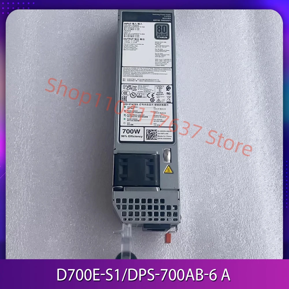 Server Power module D700E-S1 03D09N DPS-700AB-6 A 700W
Server Power module D700E-S1 03D09N DPS-700AB-6 A 700W