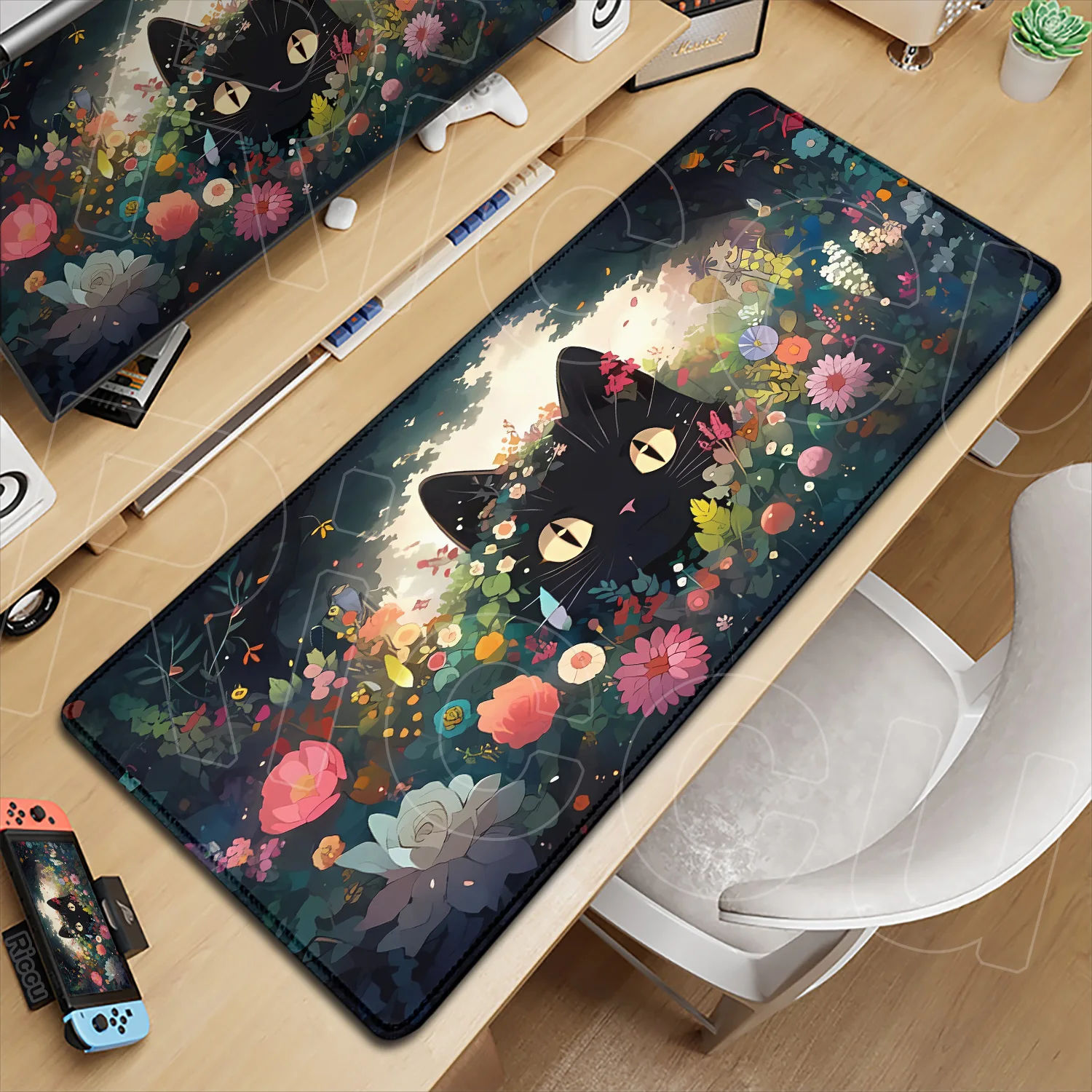 Kawaii Mousepad Aesthetic Computer Pad Green Desk Mat Rubber Mouse Pad Cute Cats Large Mouse Mat Gaming Accessories keyboard Mat
Kawaii Mousepad Aesthetic Computer Pad Green Desk Mat Rubber Mouse Pad Cute Cats Large Mouse Mat Gaming Accessories keyboard Mat