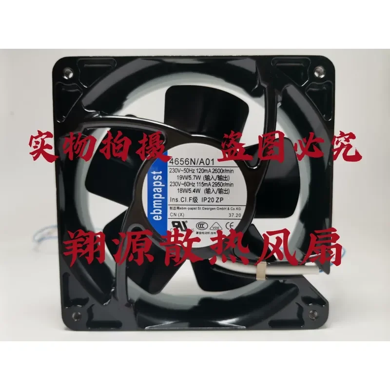 New Original Cooling Fan for ebmpapst 4656N/A01 12038 220V 19W Inverter
New Original Cooling Fan for ebmpapst 4656N/A01 12038 220V 19W Inverter