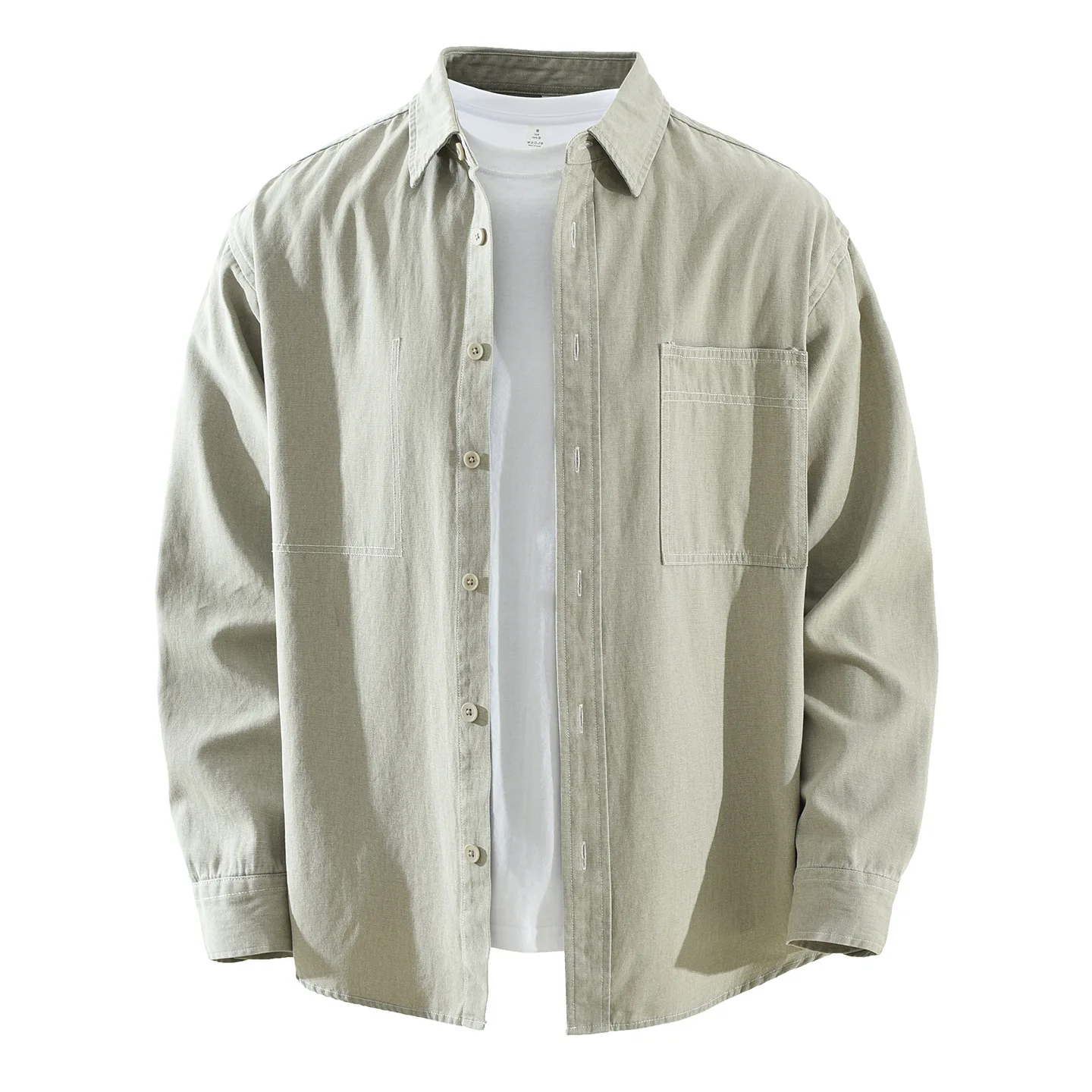 Japanese Style Men's Long Sleeve Shirt Casual Artistic Loose Fit Daily Wear Pure Cotton Comfortable Fashionable Top
Japanese Style Men's Long Sleeve Shirt Casual Artistic Loose Fit Daily Wear Pure Cotton Comfortable Fashionable Top