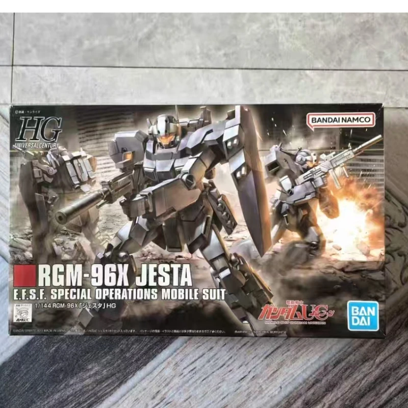 Spot Bandai Original HG 1/144 Jesta Model Kit Action Assembly Action Figures Children's Gifts Christmas Gift Mecha Body Doll
Spot Bandai Original HG 1/144 Jesta Model Kit Action Assembly Action Figures Children's Gifts Christmas Gift Mecha Body Doll