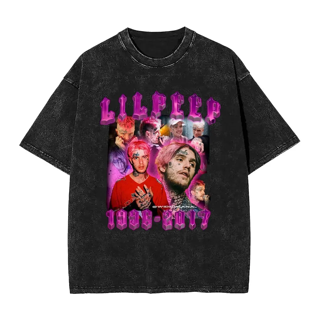 Rapper Lil Peep Graphic Washed Vintage T-shirt Men Women Cotton Casual Short Sleeve T Shirts Fashion Hip Hop T-shirts Streetwear
Rapper Lil Peep Graphic Washed Vintage T-shirt Men Women Cotton Casual Short Sleeve T Shirts Fashion Hip Hop T-shirts Streetwear