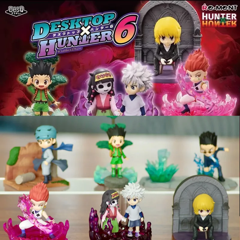 In Stock Genuine Re-Ment Desktop Hunter 6 Series Hisoka Killua Zoldyck Gon Freecss Kurapika Blind Box Collectibles Birthday Gift
In Stock Genuine Re-Ment Desktop Hunter 6 Series Hisoka Killua Zoldyck Gon Freecss Kurapika Blind Box Collectibles Birthday Gift