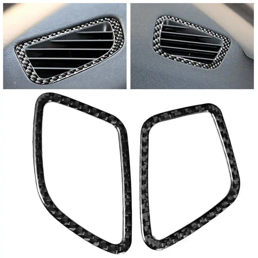 2pcs Carbon Fiber Air Outlet Trim Vent Cover Fit for F25 F26 X3 X4 (2011-2016) Left Hand Driving auto car accessories
2pcs Carbon Fiber Air Outlet Trim Vent Cover Fit for F25 F26 X3 X4 (2011-2016) Left Hand Driving auto car accessories