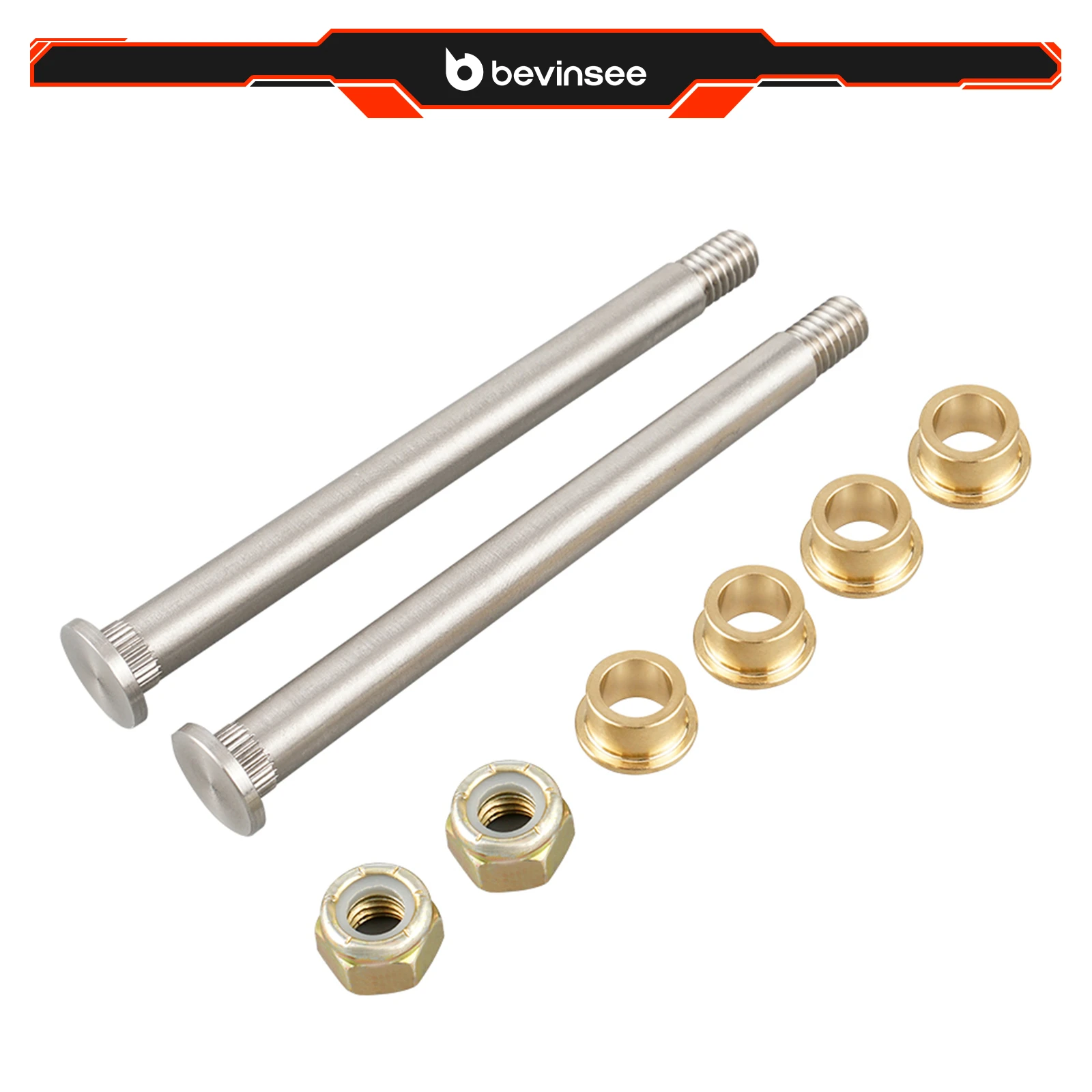 Front Door Hinge Pin & Bushing Repair Kit for Ford Bronco 78-79, for Ford F100/F250/F350 73-79, for Ford F150 75-79
Front Door Hinge Pin & Bushing Repair Kit for Ford Bronco 78-79, for Ford F100/F250/F350 73-79, for Ford F150 75-79
