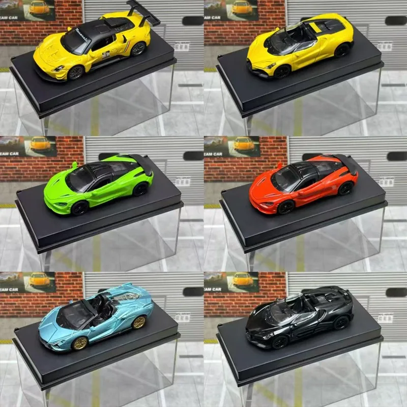 1:64 Supercar Alloy Model Car, Multi-color Convertible Sports Car, Simulation Car Model, Collectible Ornament for Men, Kids Toy
1:64 Supercar Alloy Model Car, Multi-color Convertible Sports Car, Simulation Car Model, Collectible Ornament for Men, Kids Toy