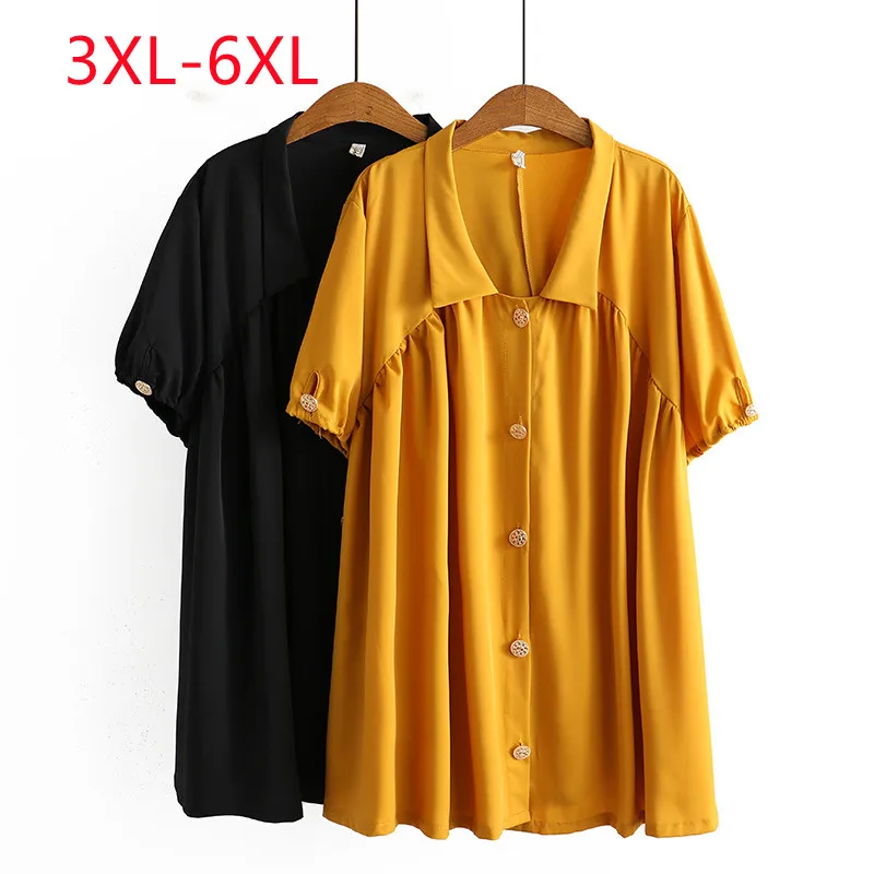 2022 large women's summer new slim loose Twill Plus Size Short Sleeve Shirt 3XL 4XL 5XL 6xl
2022 large women's summer new slim loose Twill Plus Size Short Sleeve Shirt 3XL 4XL 5XL 6xl